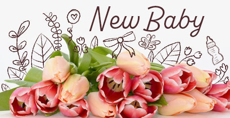 Let New Flowers Congratulate the New Baby