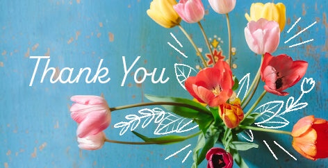 Say Thank You with Flowers